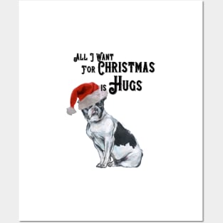 All I want for Christmas is Hugs. Posters and Art